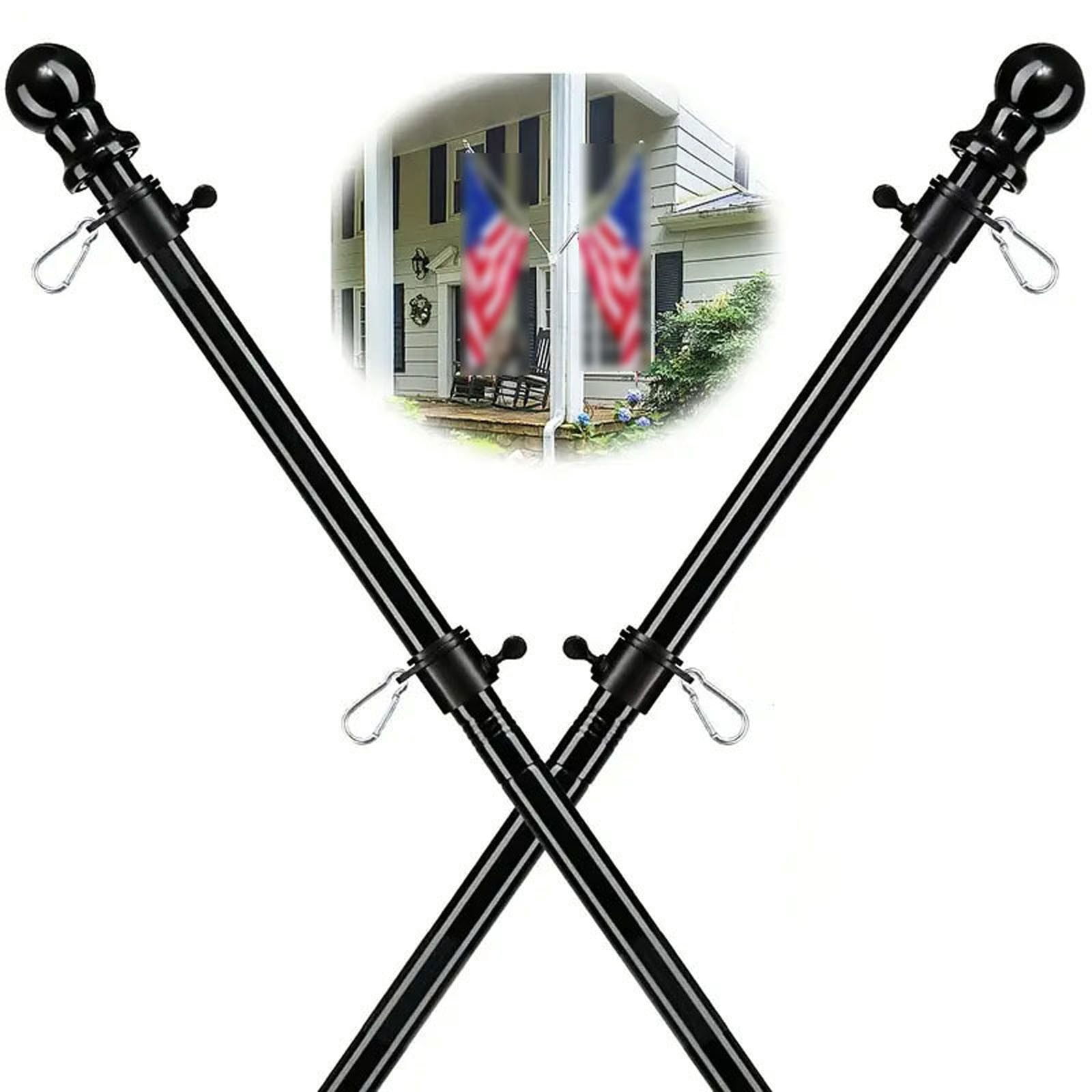 Rotating Flag Mount geerera Wall Mount Flagpole Kit, 360 Degree Rotating Flag Pole ...