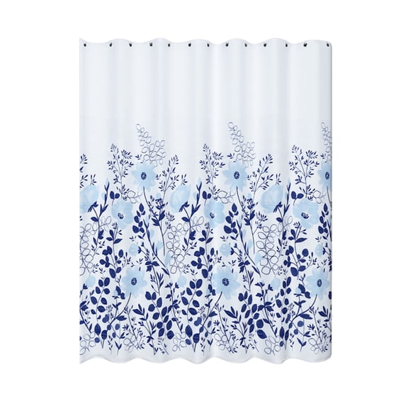 geerera Waterproof Shower Curtain, Mildew-Resistant Shower Curtain, Light Filtering Design, No Holes Required, for Modern Bathroom Decor