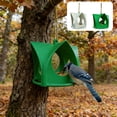 thumbnail image 1 of geerera Weatherproof Bird Feeder with Roof Wind Rain Protection Drainage Hole Hanging for Garden Yard Wild Birds, 1 of 6