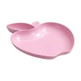 thumbnail image 1 of geerera Wheat Straw Plates, Apple Shaped Dumpling Plate with Sauce Dish,Multi Function Snack Tray Convenient Fruit Tray for Kitchen Camping and Parties,Lightweight, Unbreakable, Dishwasher Safe, 1 of 6