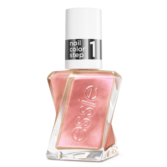 Essie Gel Couture No UV Shimmer Pink Gel Nail Polish, Frost Yourself, 0.46 fl oz Bottle