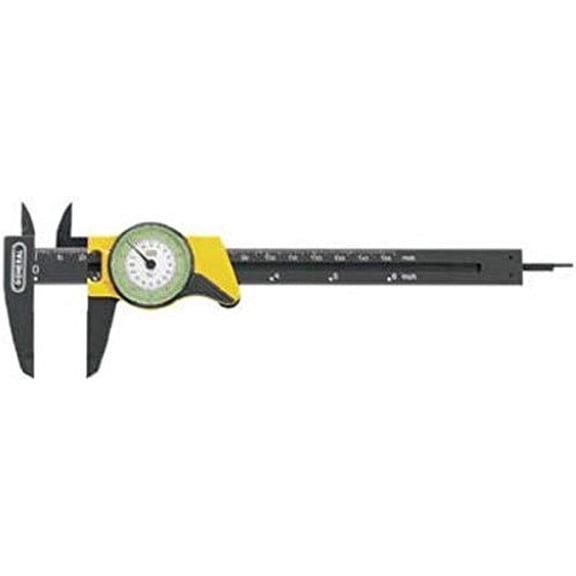 general tools 142 6" english & metric plastic dial caliper
