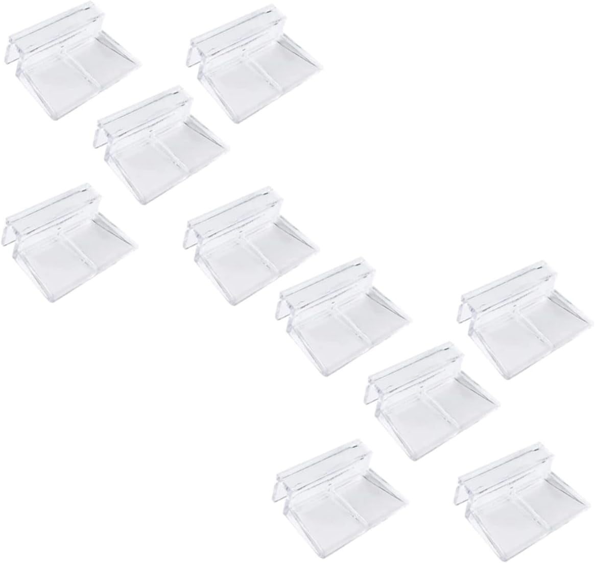 10pcs10mm Fish Tank Bracket Fish Tank Stand Shelf Holders Clip Holder ...