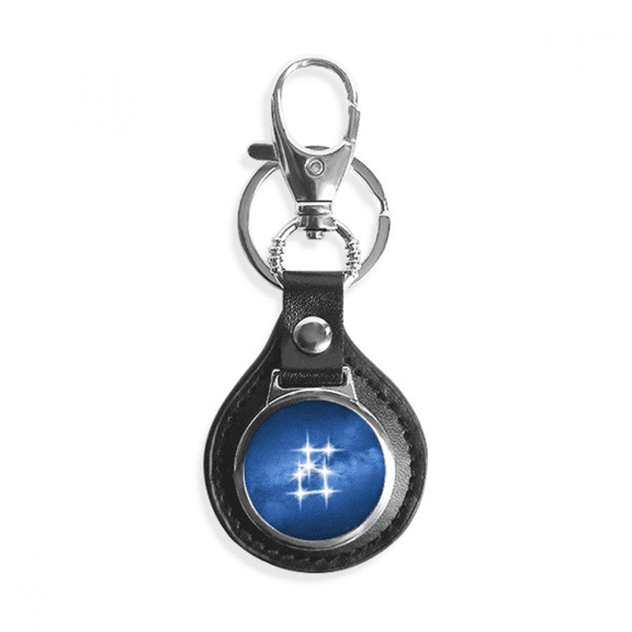 generous kind beautiful lucky stars key link chain keyholder finder hook metal