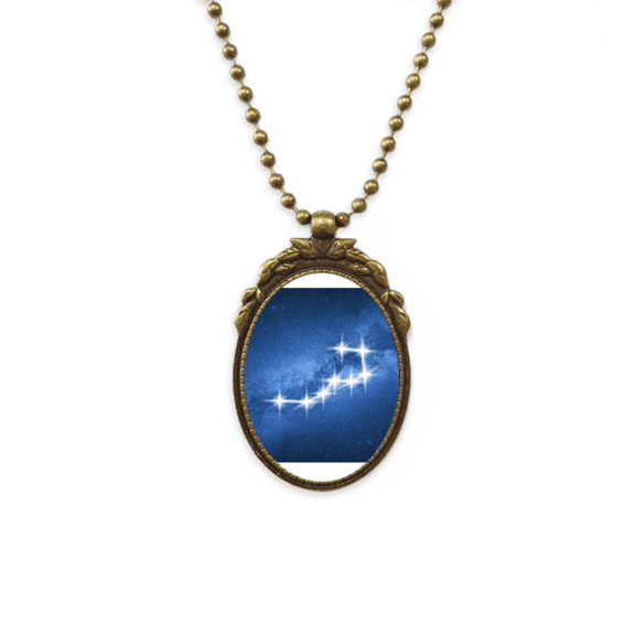 gentle easygoing beautiful lucky stars antique necklace vintage bead pendant keychain