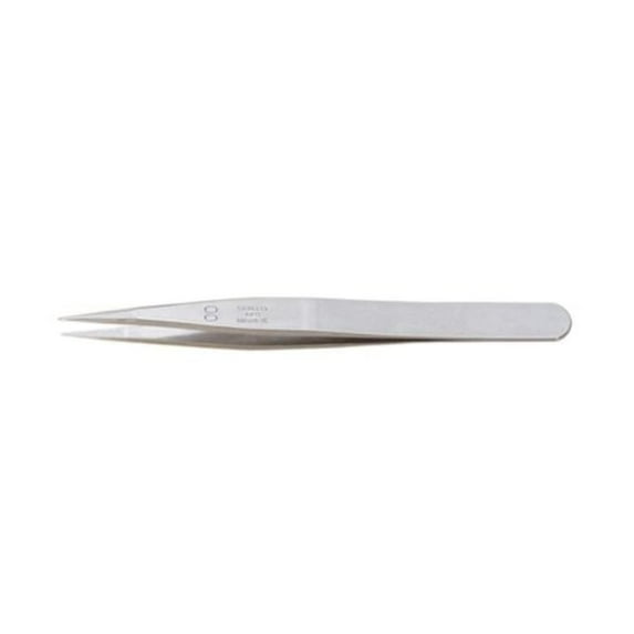 genuine dumont high-tech matte finish tweezers, anti-magnetic, style 00 | twz-302.04
