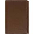 thumbnail image 1 of genuine leather wallet mens trifold rfid blocking, ligth brown smooth,tan smooth, 1 of 7