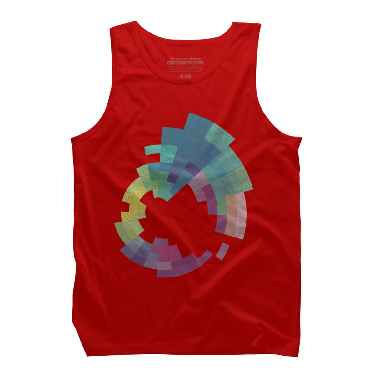 Men’s Abstract Print Tank Top