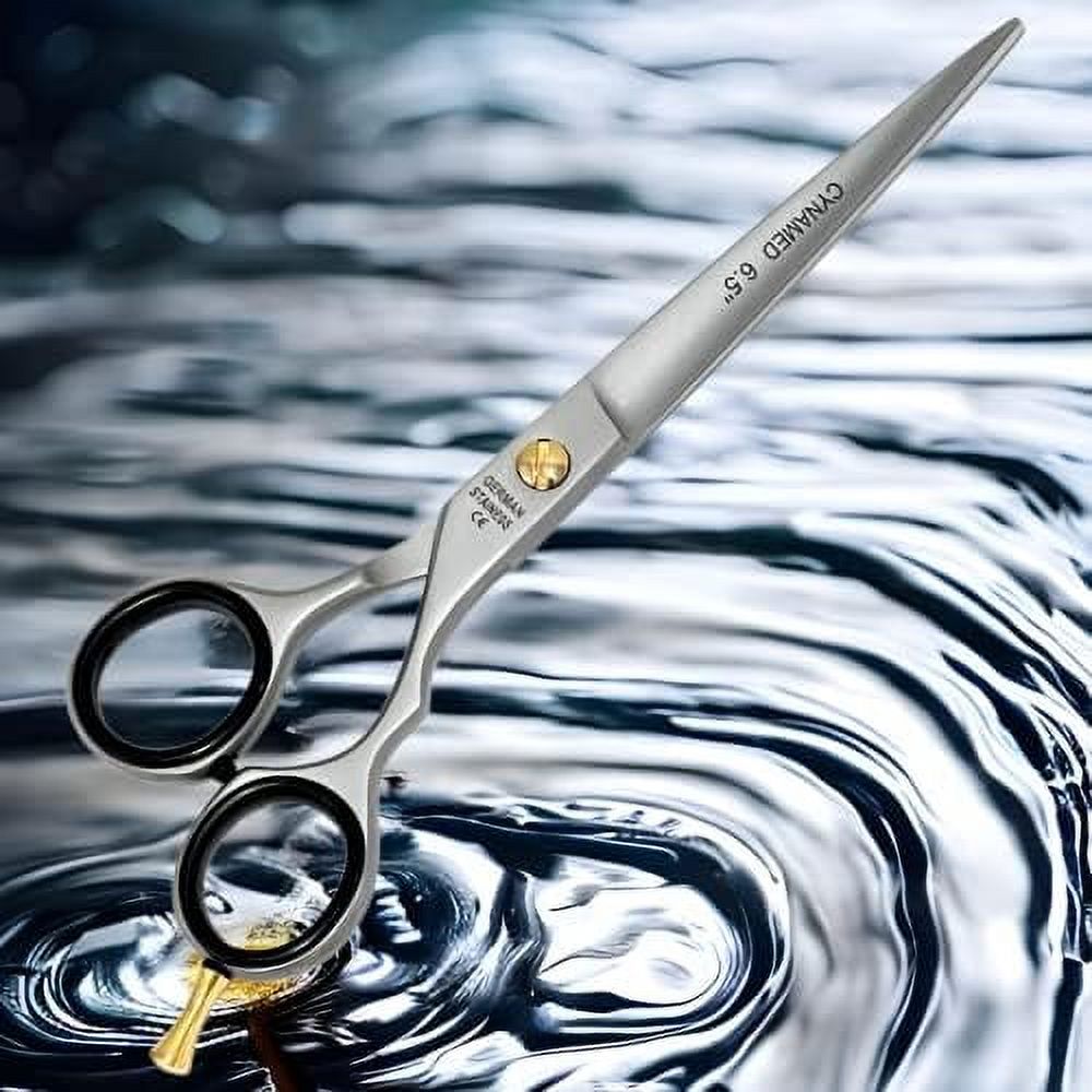 german professional barber scissors salon hairdressing shears with sand