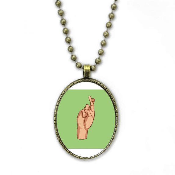 gesture synthesis trikeros expression necklace vintage chain bead pendant jewelry collection