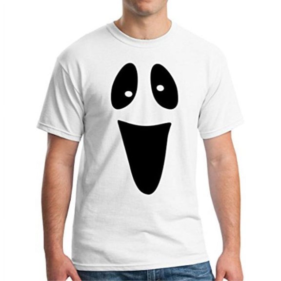Ghost Face Silly Tee Spooky Halloween Costume T-Shirt