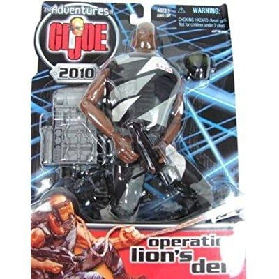 gi joe 12 figure operation: lion's den african american figure & accessories