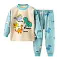 thumbnail image 1 of gibobby Baby Boy Fall Outfits Fall Boys Girls 2 Piece Outfits 6 12 18 24 Months 2T 3T 4T 5T Fall Outfits Contrast Color Sweatshirts and Pants Fall Winter Set 2PC, 1 of 4