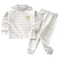thumbnail image 1 of gibobby Boys Outfits Baby Boys Girls Fall Outfits Set Clothes 6M 1T 2T 3T Long Sleeve Sweatshirt and Elastic Waistband Sweatpants 2 Piece Casual Autumn Clothing,5-6 Years, 1 of 5