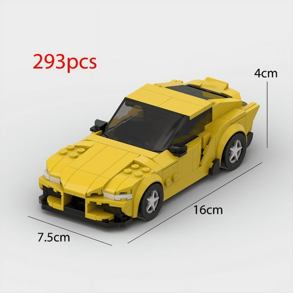 gift2024 MOC Speed City Car Champion Racer Classic Supercar Building Blocks Brick Racing Super Technique Creative Garage DIY Set