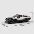 thumbnail image 1 of gift313 Pcs AE86 Initial Cars D Moc Speed Champions Racer City Sports Vehicle Building Blocks Creative Educational Toys Boys, 1 of 7