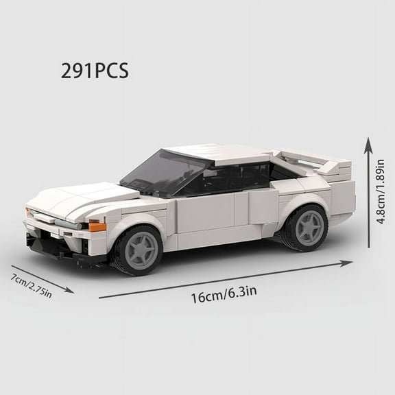 giftCity Sports Car Building Blocks Speed Champions Racing Auto Classic MOC Skyline R32 Bricks Vehicles DIY Puzzle Toys Kids Gift