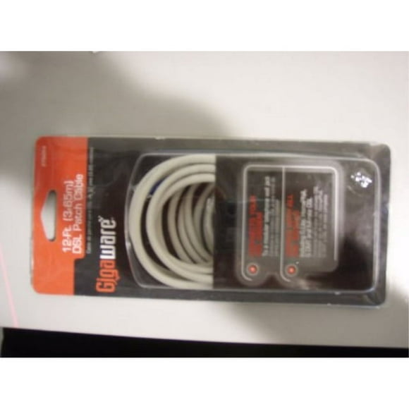 gigaware 12-ft dsl patch cable
