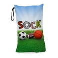 thumbnail image 1 of Gilbin Mesh Laundry & Sock Bag – Personalized Fun Printed Camp Laundry Bag for Kids, Breathable Nylon Mesh, Drawstring Closure, Sleepaway Camp Essentials, 1 of 1