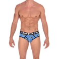 thumbnail image 1 of ginch gonch mens sexy low-rise brief underwear (xl, police patrol), 1 of 3