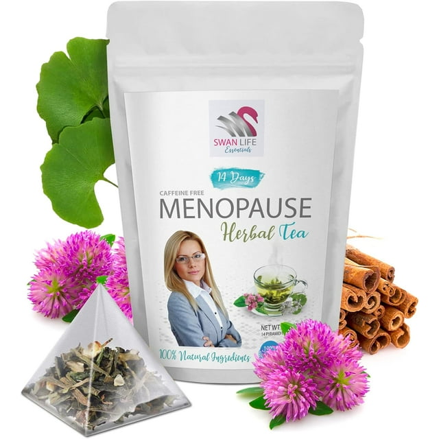ginkgo biloba dried MENOPAUSE TEA 14 DAYS black cohosh supplement