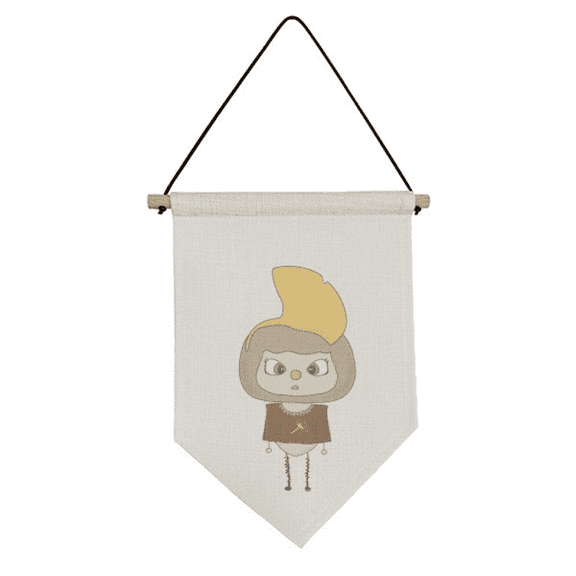 ginkgo en yellow leave autumn uu Canvas Flag Hanging Wall Art Decor Banner