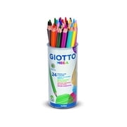 GIOTTO Mega Chunky Colouring Pencils 24 Colours