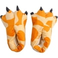 thumbnail image 1 of giraffe slipper Funny Bear Paw Slippers Adult Monster Dino slippers for toddler Boys dinosaur slippers for Kids Adults EU 35-44, 1 of 3