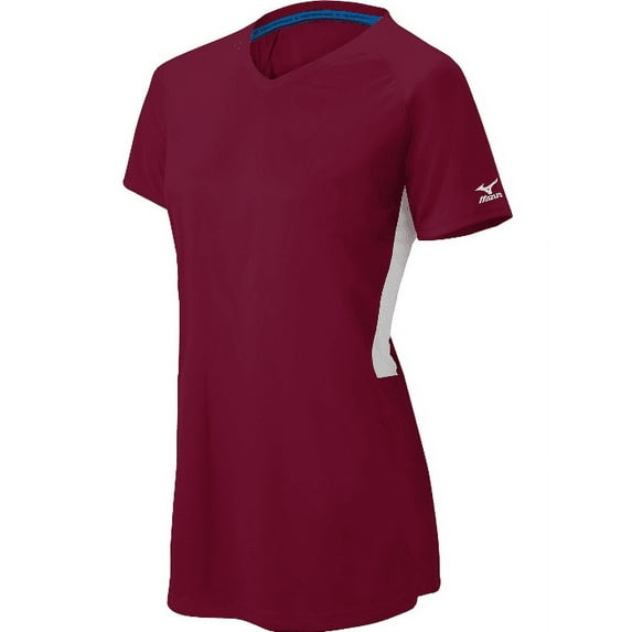 girls comp ss v-neck