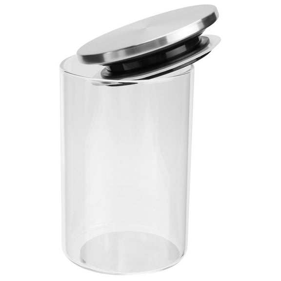 MEIBUTYUP Glass Storage Jars Set of Cylindrical Containers 2.5 Inch for Kitchen Pantry Organization