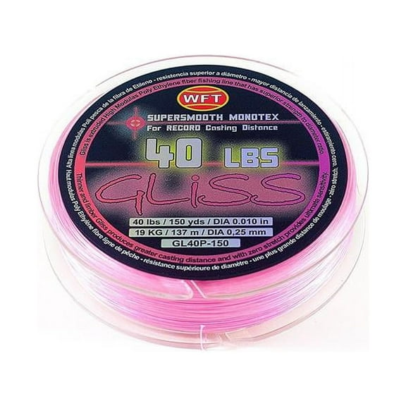 gliss pink fishing line