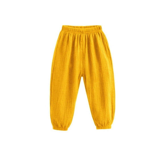 gljltg Baby Long Bloomers Soft Cotton Harem Pants for Boys Girls