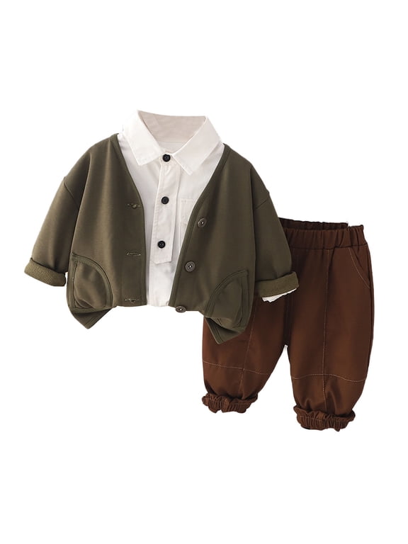 Baby & Toddler Boys Gentleman Outfits Shorts Sets
