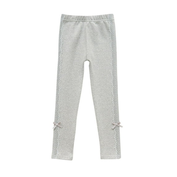 gljltg Child's Summer Printed Boys And Girls Baby Botton Long Pants Denim Cute Full Length Pants Overalls