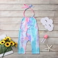 thumbnail image 1 of gljltg Toddler Girls Kids Jumpsuit One Piece Floral Dinosaur Playsuit Strap Romper Summer Outfits Clothes, 1 of 8