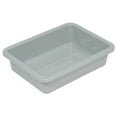 thumbnail image 1 of Global Industrial Plastic Nesting Tote Box 20-1/4""L x 15-1/4""W x 5""H Gray, 1 of 1