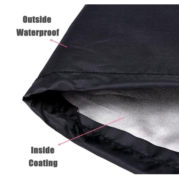 glthekty 30" x 30" Propane Fire Pit Cover Waterproof Sun Block Dust-proof Windproof