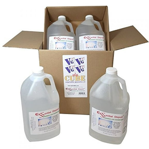 glyCUBE - 4 gallons PALM DERIVED Vegetable Glycerin