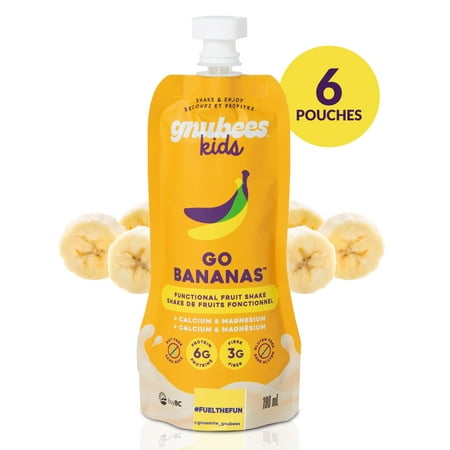 gnubees Go Bananas (6 Pack, 6.5oz Each)