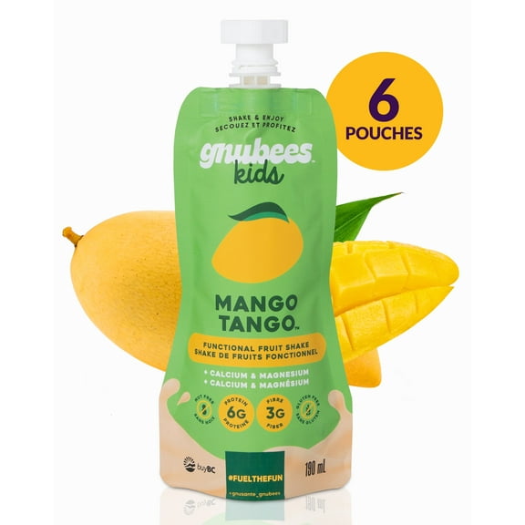 gnubees Mango Tango (6 Pack, 6.5oz Each)
