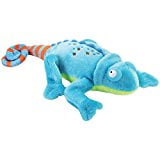 goDog Amphibianz Chameleon Durable Plush Dog Toy with Chew Guard ...