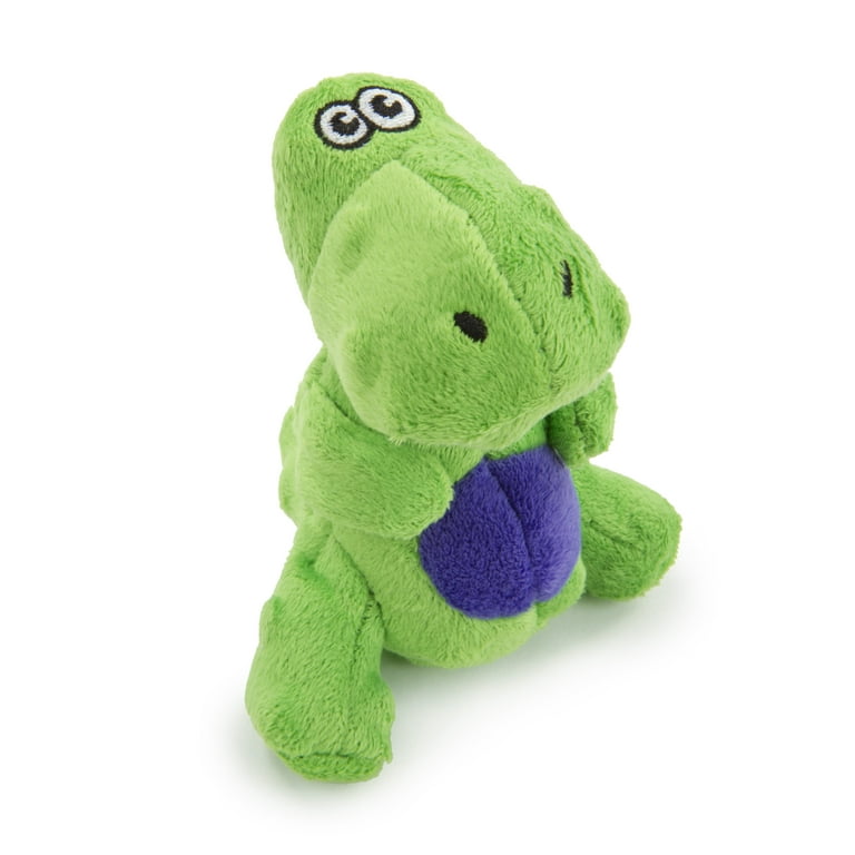 Go Dog Dinos TRex with Chew Guard Technology Durable Plush Squeaker Dog Toy Green Mini Just for Me Go Dog Dinos TRex with Chew Guard Technology Durable Plush Squeaker Dog Toy Green Mini Just for Me