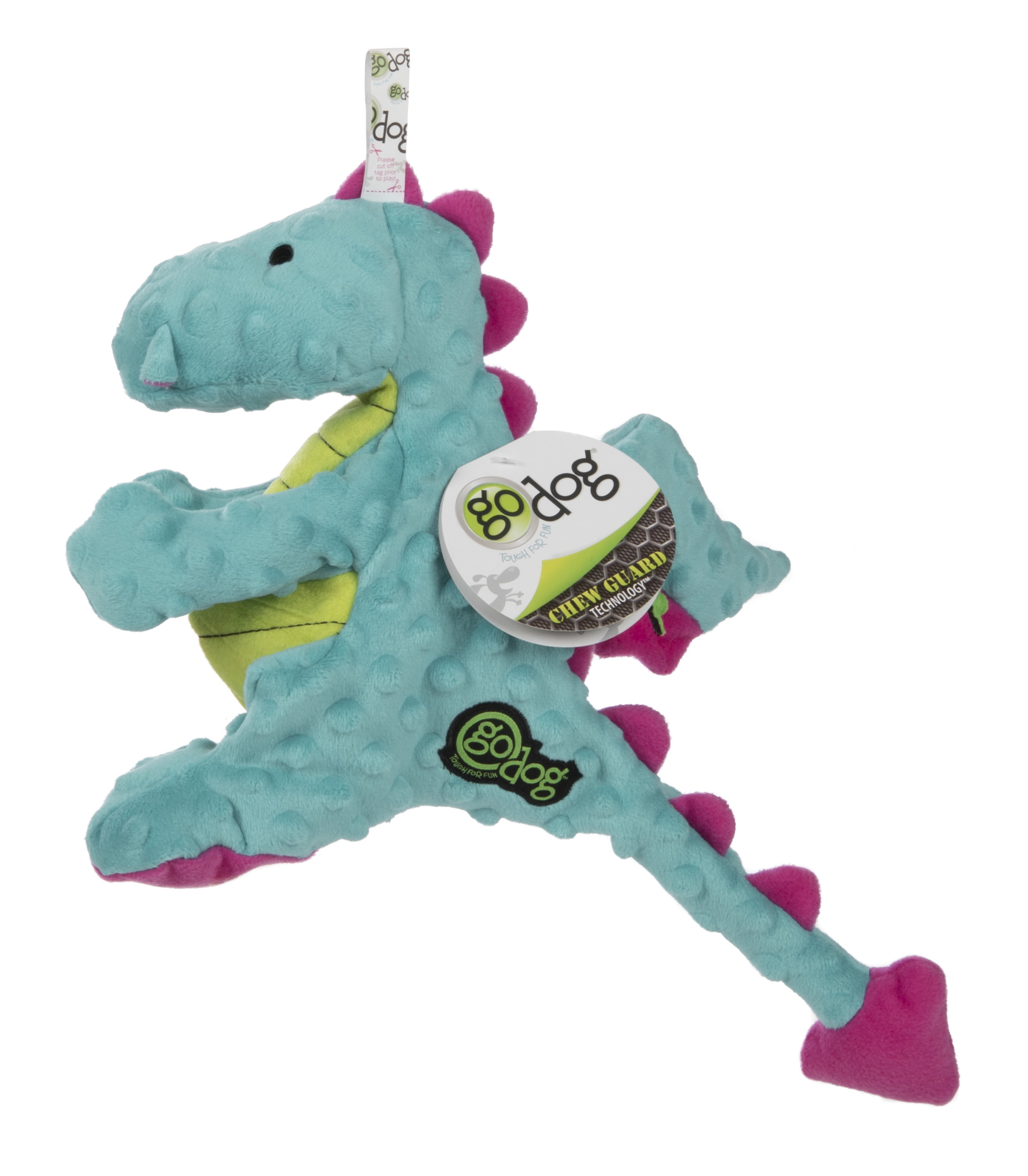 Godog dragons chew sales guard dog toy