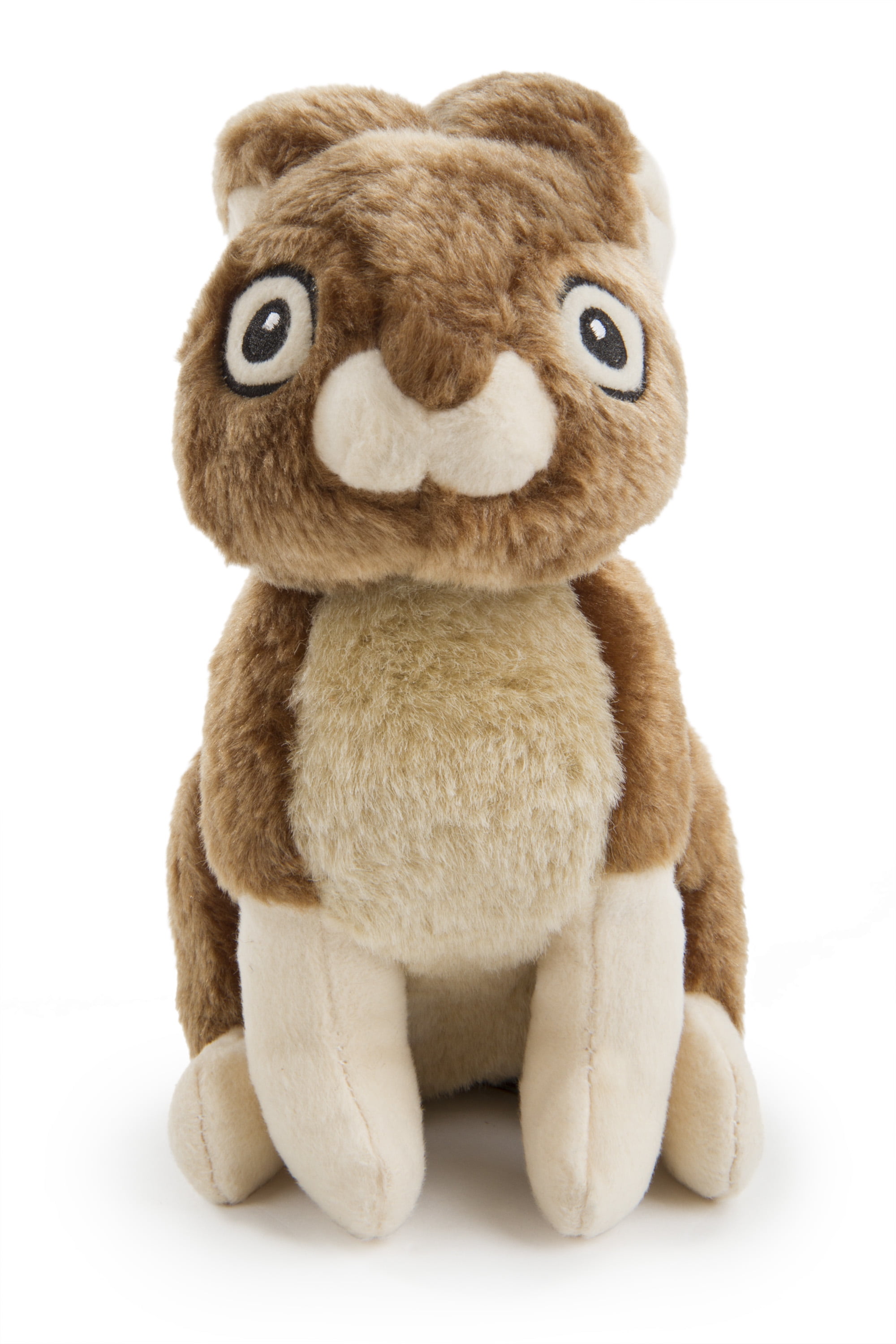 goDog Wildlife Rabbit with Chew Guard Technology Durable Plush Squeaker