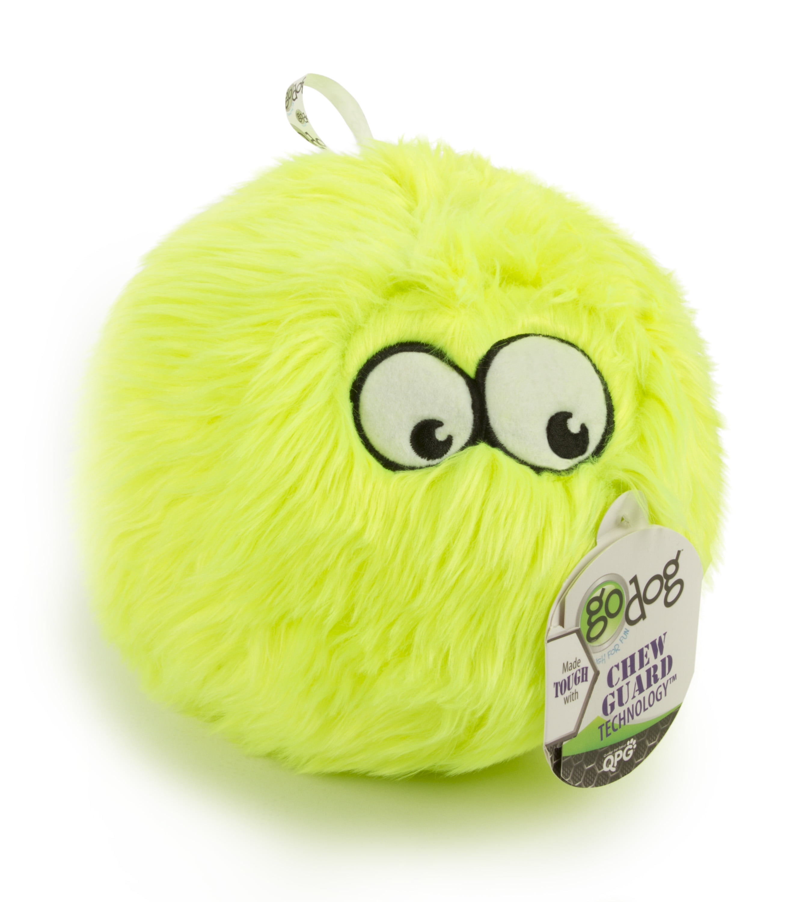 Go Dog Furballz with Chew Guard Technology Durable Plush Squeaker Dog Toy Purple Go Dog Furballz with Chew Guard Technology Durable Plush Squeaker Dog Toy Purple