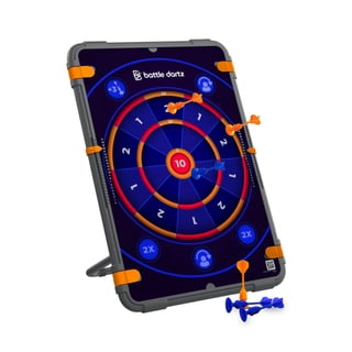 Battle Dartz Dart Board, Interchangeable Targets Indoor Outdoor Complete Game Set
