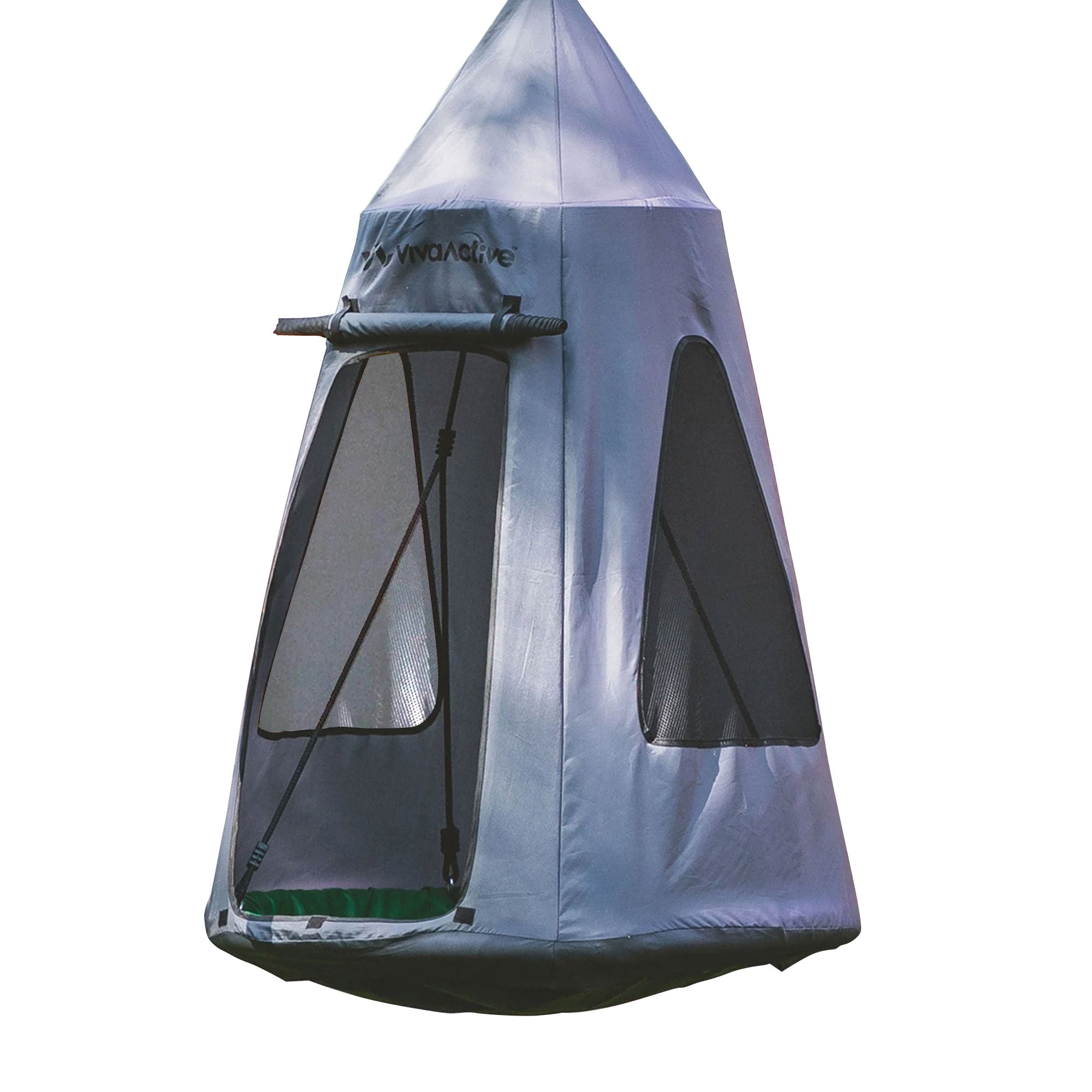gobaplay Hanging Tent for Round Platform Swing with Removeable