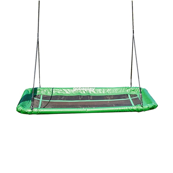 gobaplay Rectangle Swing, 46" x 25" Platform, (Swingset Frame Not Included)