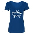 thumbnail image 1 of goddess gang Womens V-Neck T-Shirt, 1 of 2