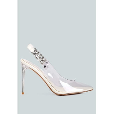 Liliana Ruffled Panels Drawstring Lace-Up Stiletto Heel